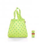 Reisenthel - Mini Maxi Shopper - Limegrøn med prikker